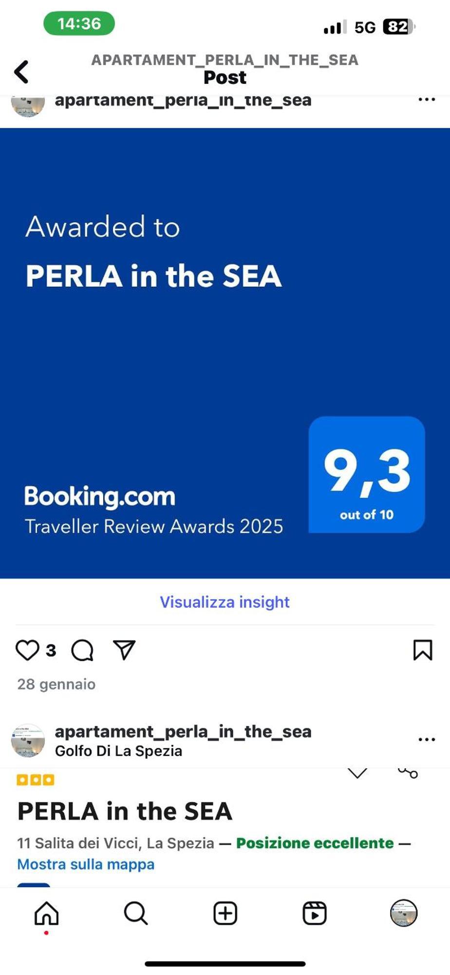 Apartament Perla In The Sea La Spezia Zewnętrze zdjęcie